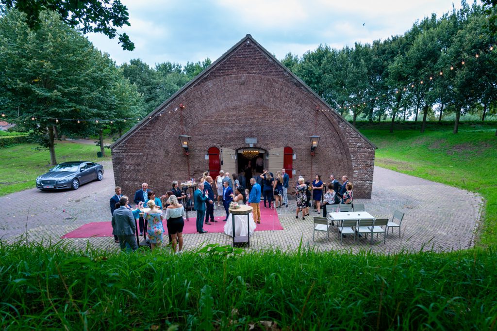 Trouwfoto in de Efteling