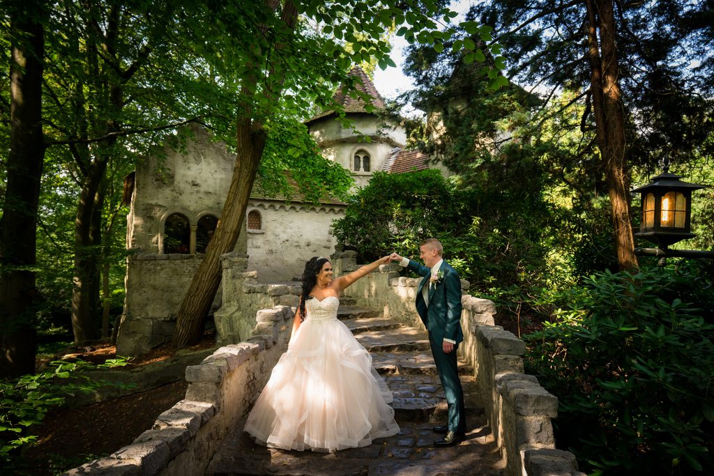 Trouwfoto in de Efteling