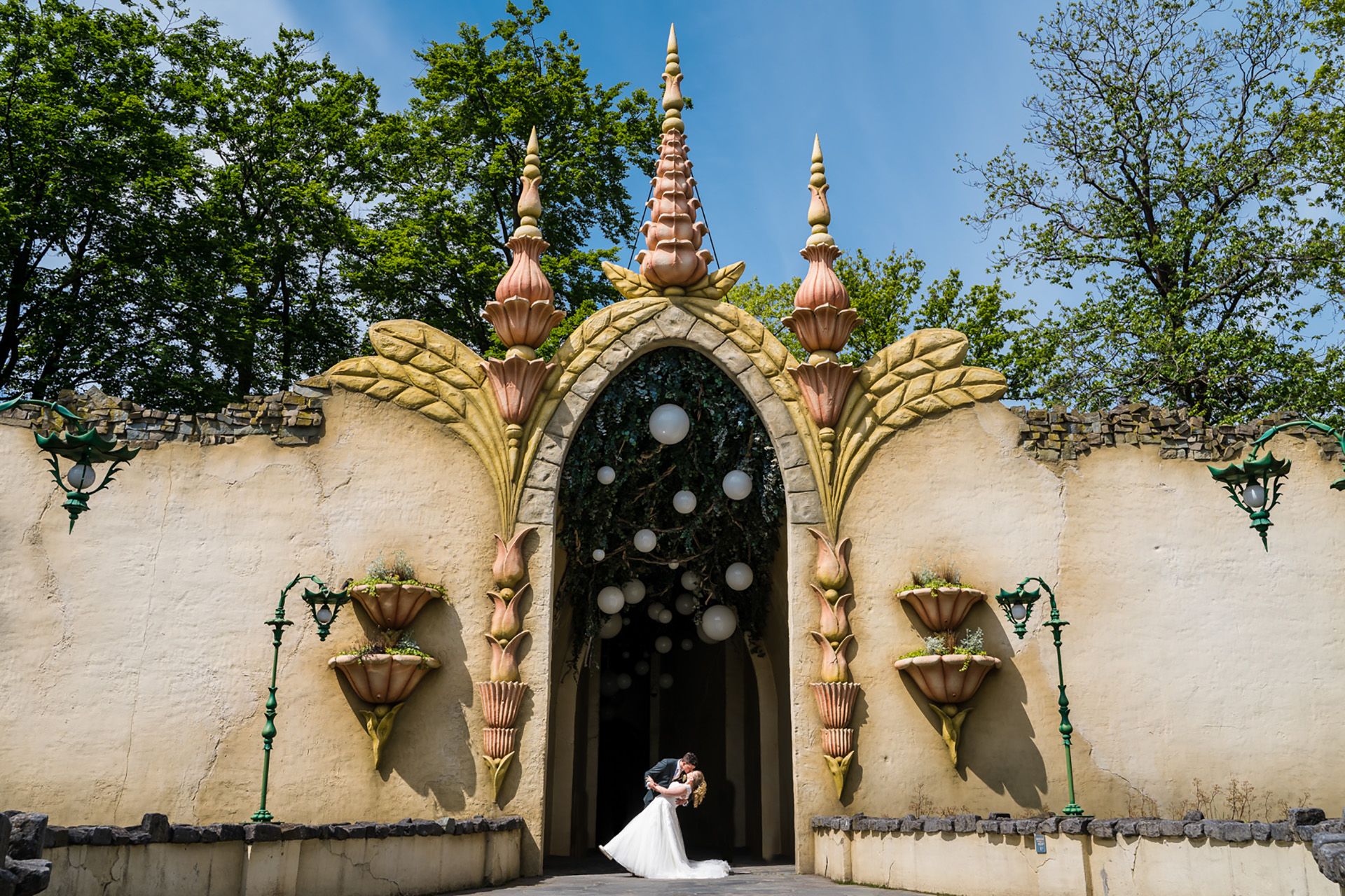 Trouwfoto Efteling Droomvlucht